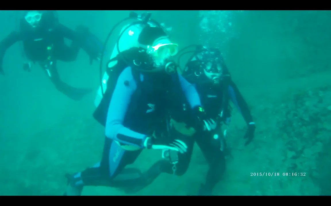 scuba students